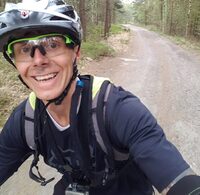 Cykelglädje personifierad:-)